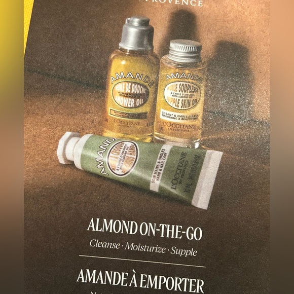 L'OCCITANE Almond on the Go Bag & Delux Minis - Picture 11 of 15